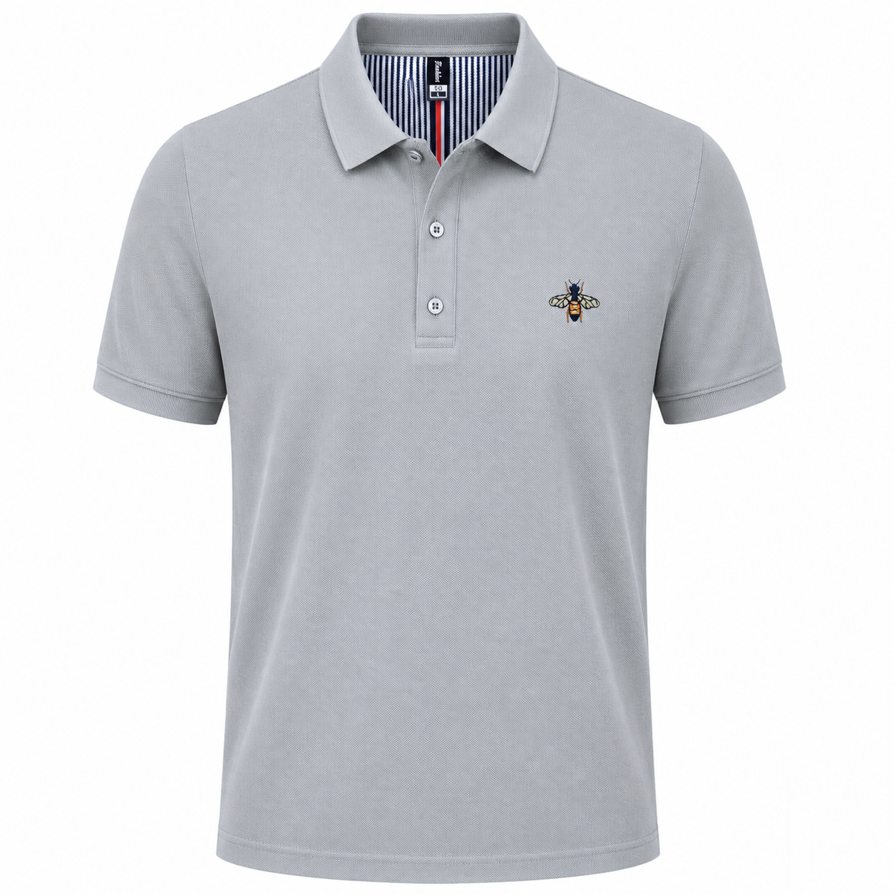 bee embroidery summer shirt