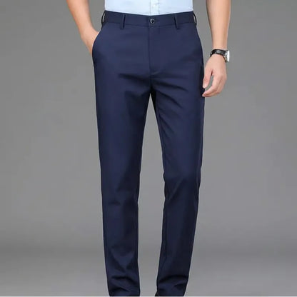 Men's navy blue trousers