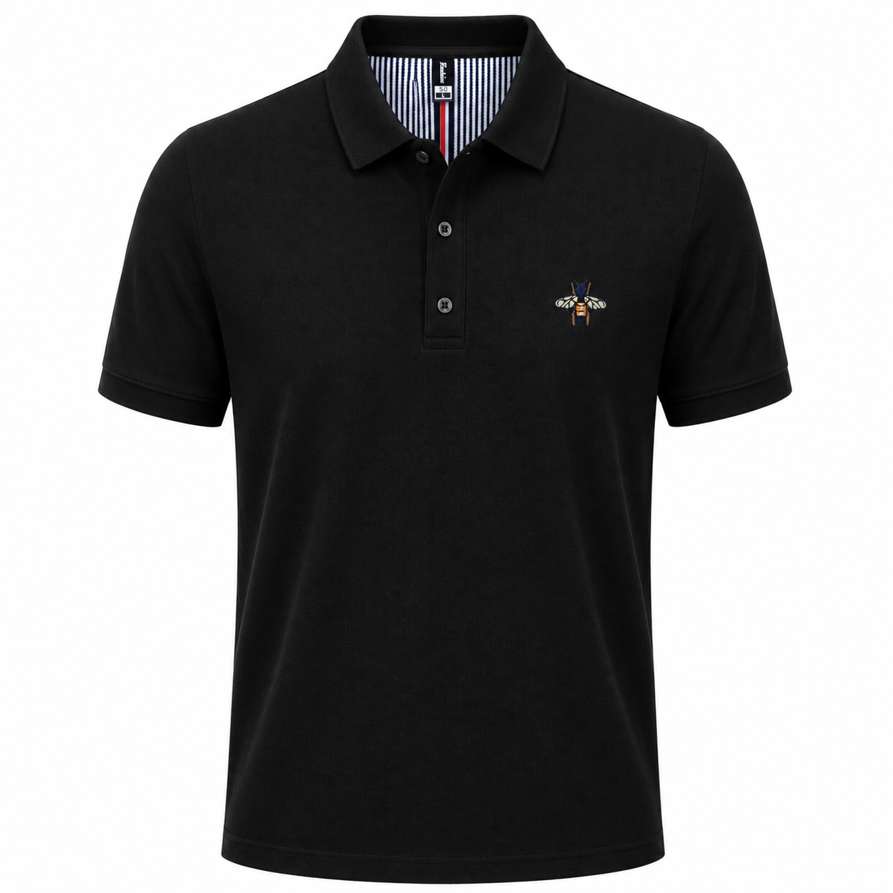bee embroidery summer shirt