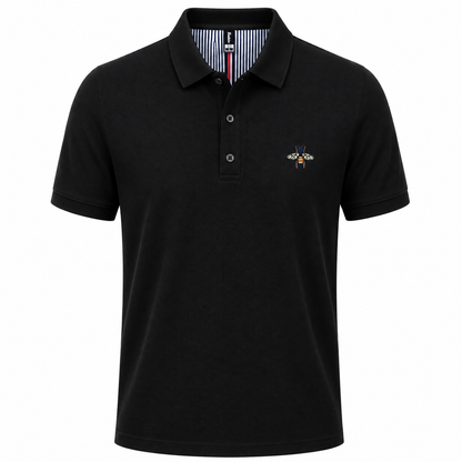 bee embroidery summer shirt