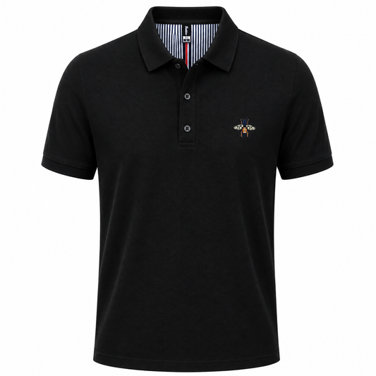bee embroidery summer shirt